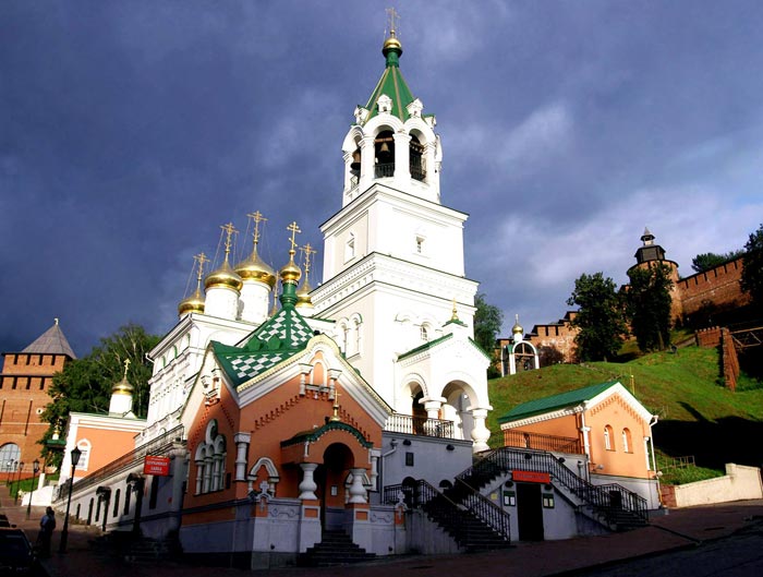 Иоанно-Предтеченский храм в Нижнем Новгороде.