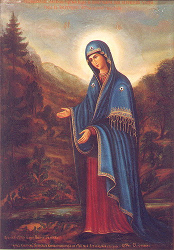 Пюхтицкая икона Пресвятой Богородицы. Фото: cirota.ru.
