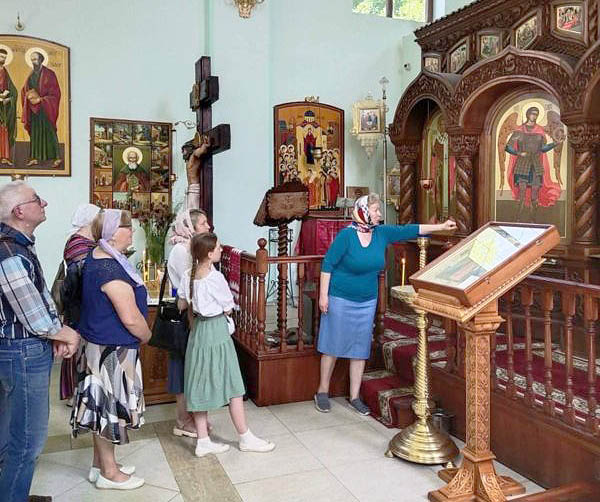 Прихожане строящегося в Калининградской обл. храма совершили паломничество в Балтийск