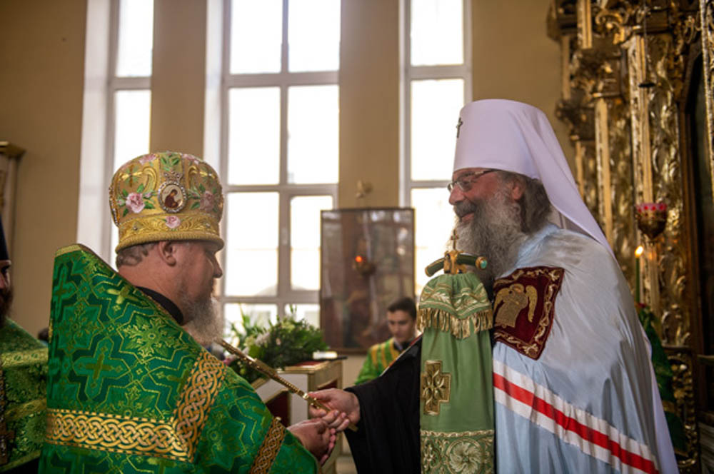 В храме Иоанна Кронштадтского Казанской семинарии представлен новый ректор