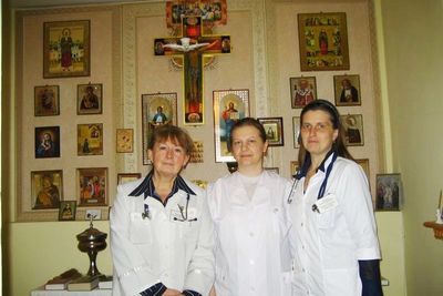 Социальное служение прихода Иоанновского ставропигиального женского монастыря в 2012 году