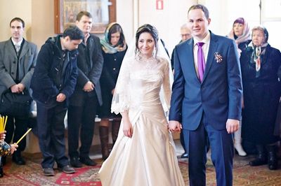 Венчание Ивана и Елены Лукинских