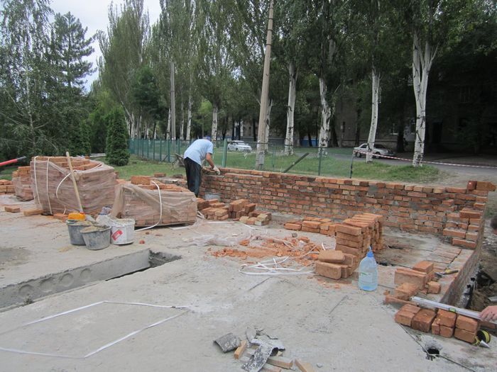 Продолжается строительство храма св. прав. Иоанна Кронштадтского в г. Запорожье