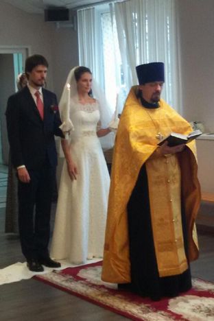 Венчание Игоря и Елены Мартемьяновых