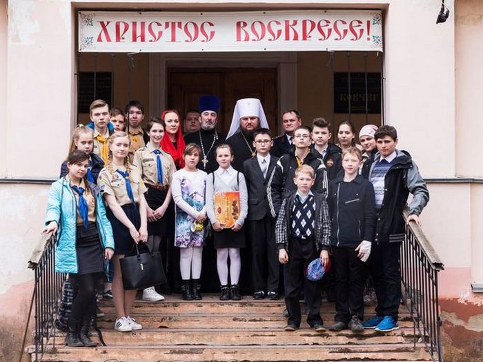 В Православном Молодежном Центре "Ковчег" г. Костромы прошли Пасхальные мероприятия