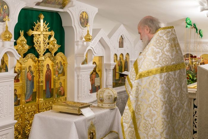 Состоялось великое освящение храма-усыпальницы Иоанна Кронштадтского в Иоанновском монастыре Санкт-Петербурга