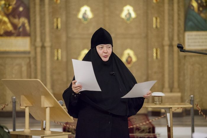 Певчие из общины «Камертон» приняли участие в открытой спевке под руководством монахини Иулиании (Денисовой)