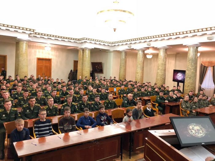 Юнармейцы отряда «Архистратиг» приняли участие во Всероссийском географическом диктанте