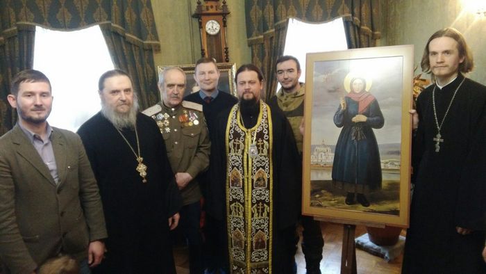 В мемориальной квартире Иоанна Кронштадтского состоялась передача иконы святой новомученицы Параскевы Кочневой