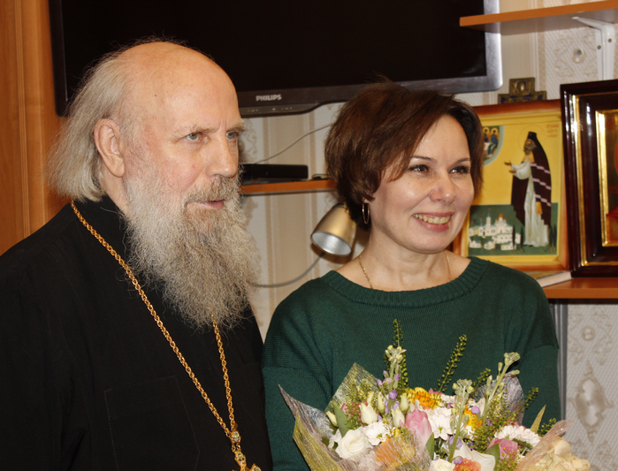 Иоанновский приход поздравил с юбилеем Лилию Антипину, руководителя общины «Островок»