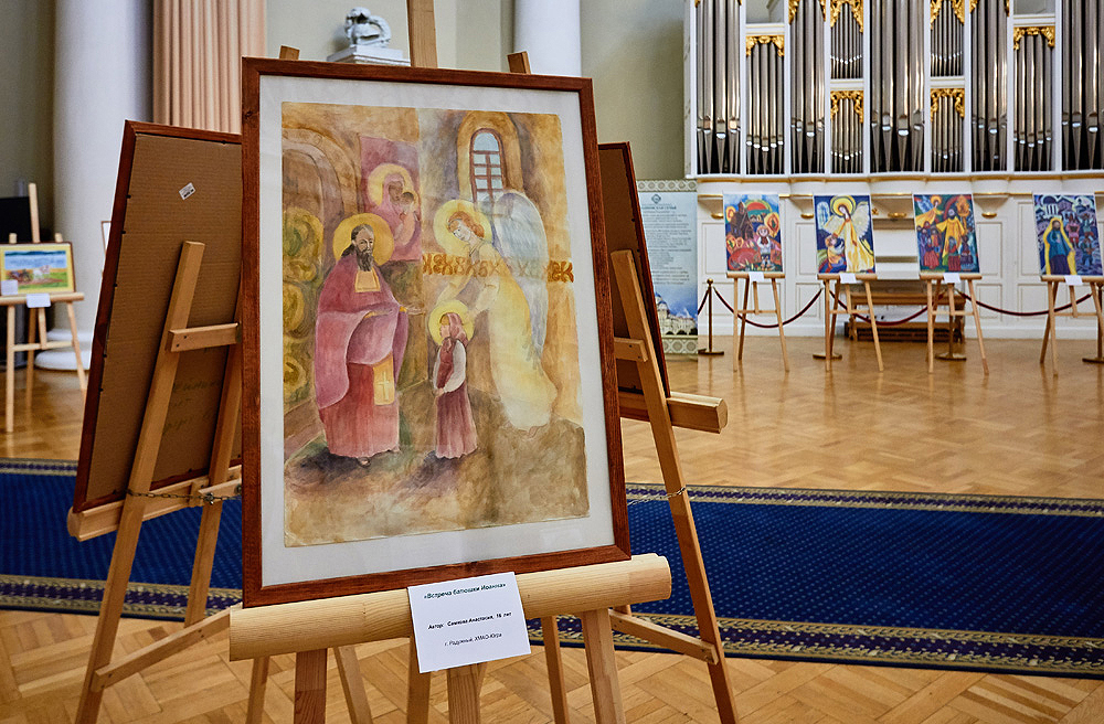 Выставка Международного творческого фестиваля «Иоанн Кронштадтский – святой нашего времени»: ФОТОРЕПОРТАЖ