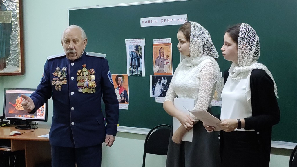 «Хранить мир в своей душе»: урок мужества в воскресной школе в Волгограде