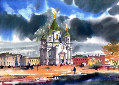 Благовещенская церковь Конногвардейского полка.