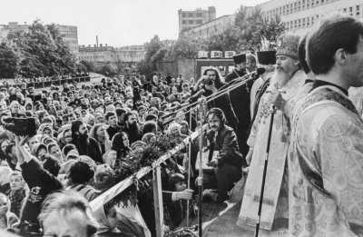 Святейший Патриарх Алексий обратился к собравшимся с Первосвятительским словом