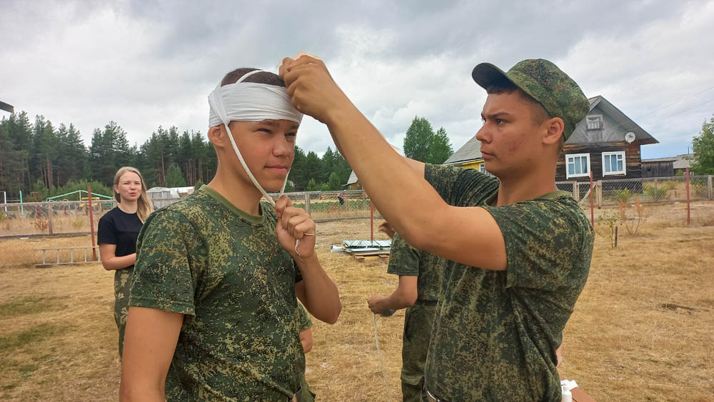 «Архистратиг»: спортивная и начальная военная подготовки в лагере