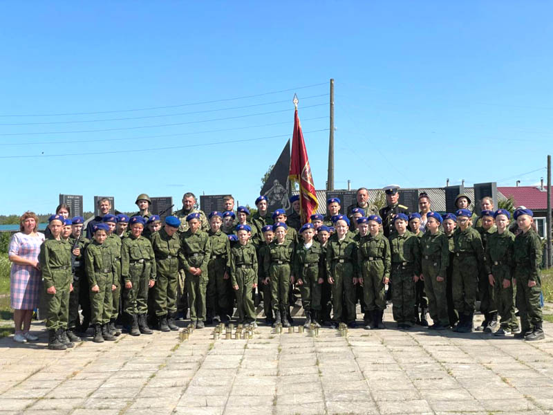Курсанты «Архистратига» приняли участие в церемонии чествования павших воинов
