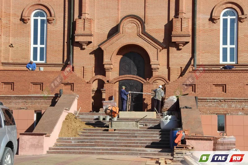 В кафедральном соборе г. Гай (Оренбургская обл.) началась реконструкция